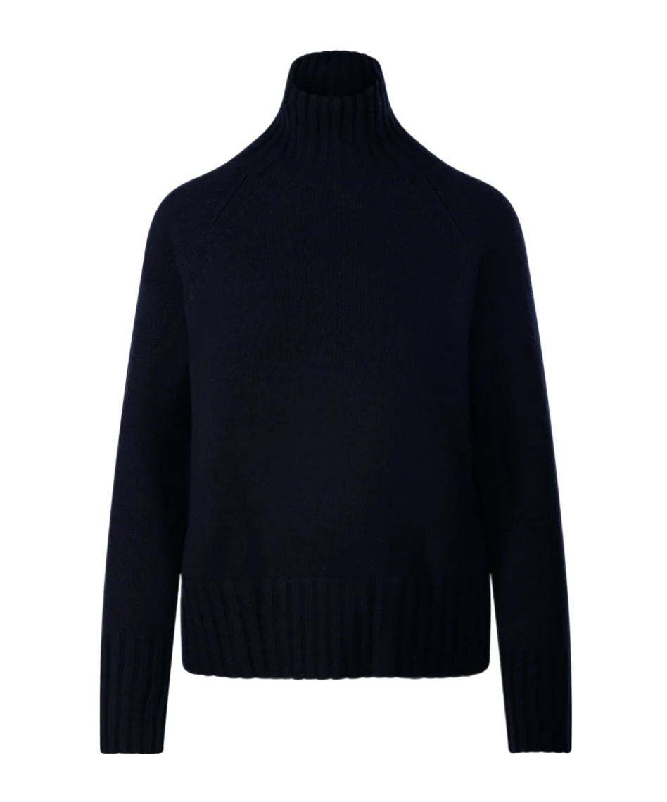 Max Mara Long-sleeved Sweater In Black