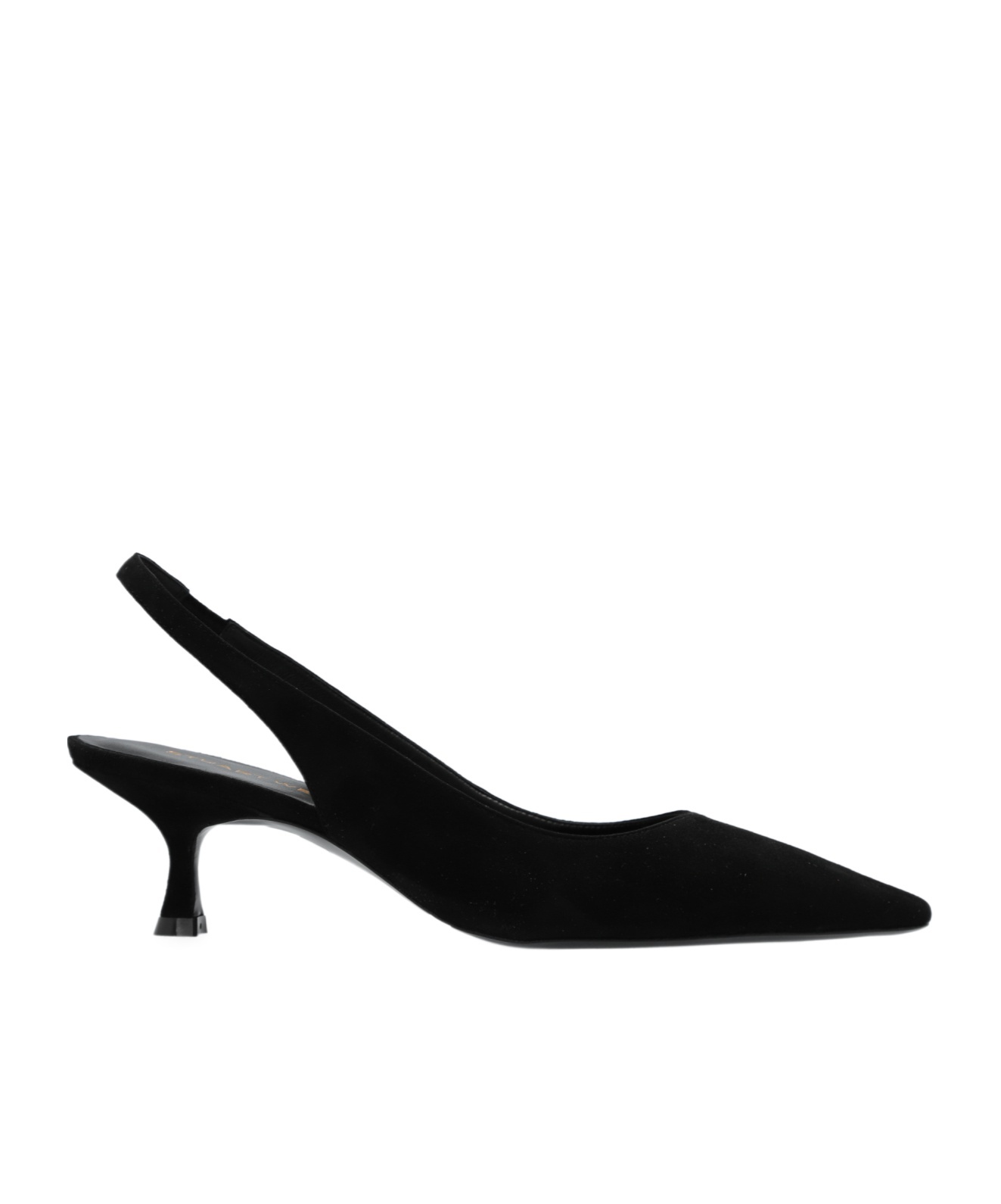Stuart Weitzman Slingback Pointed-toe Pumps In Black