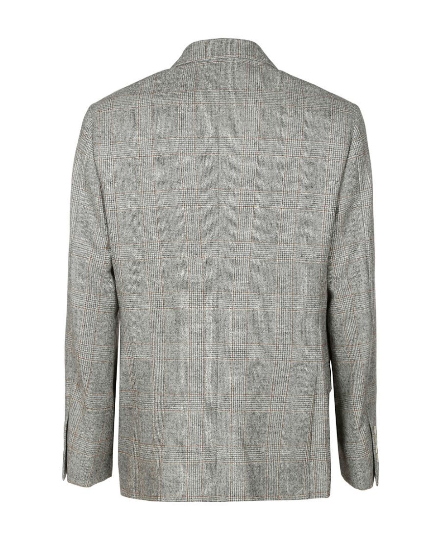 Brunello Cucinelli Logo Suit In Gray