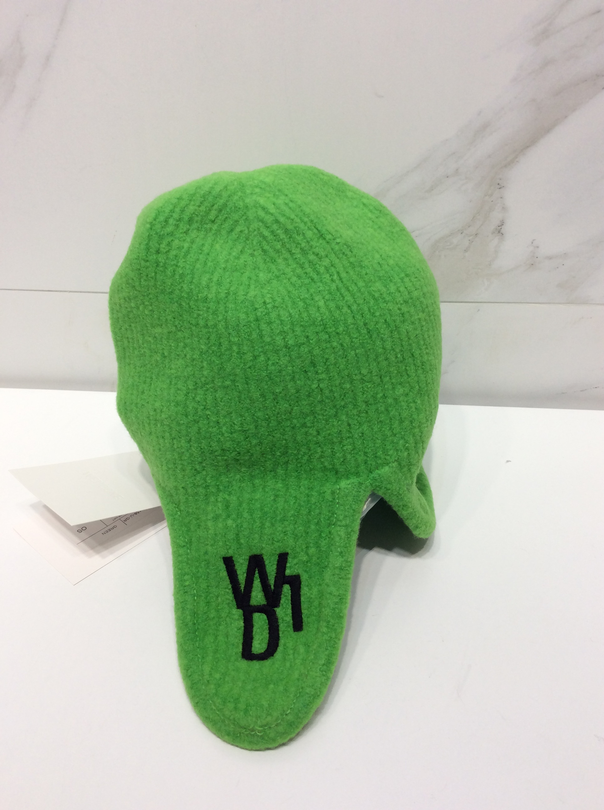 We11 Done Knitted Lei Feng Hat In Black