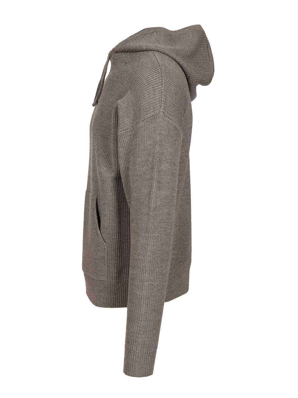 Barena Venezia Hooded Sweater In Gray