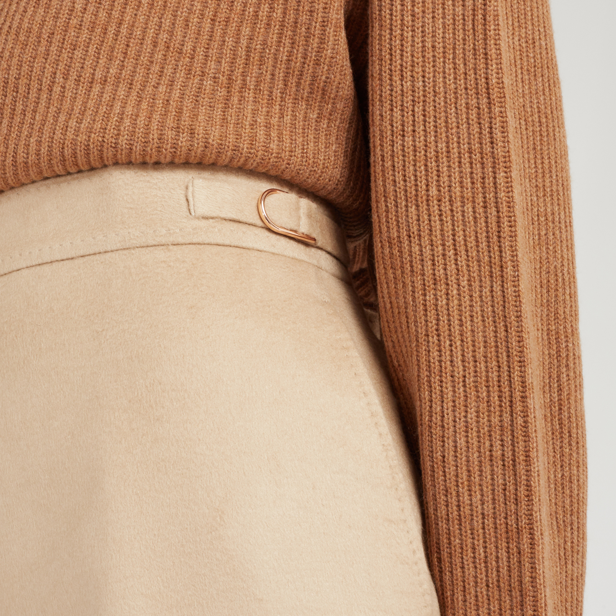 Gabriela Hearst Horn Casual Pants In Nude