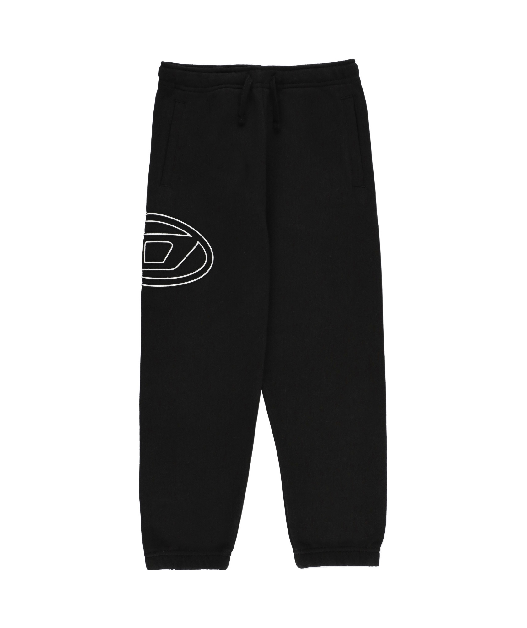 DIESEL DIESEL KIDS PMARKIBIGOVAL LOGO PRINTED DRAWSTRING TRACK TROUSERS