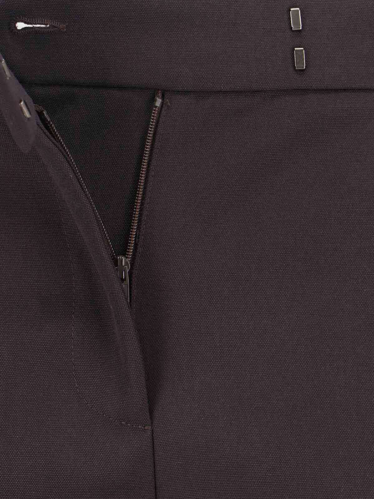 Alexander Mcqueen Pressed-crease Tailored Trousers In Black