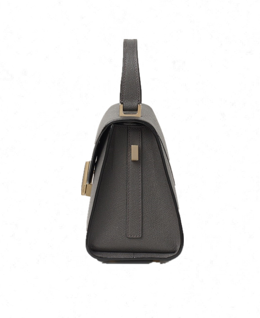 Valextra Iside Mini Tote Bag In Black