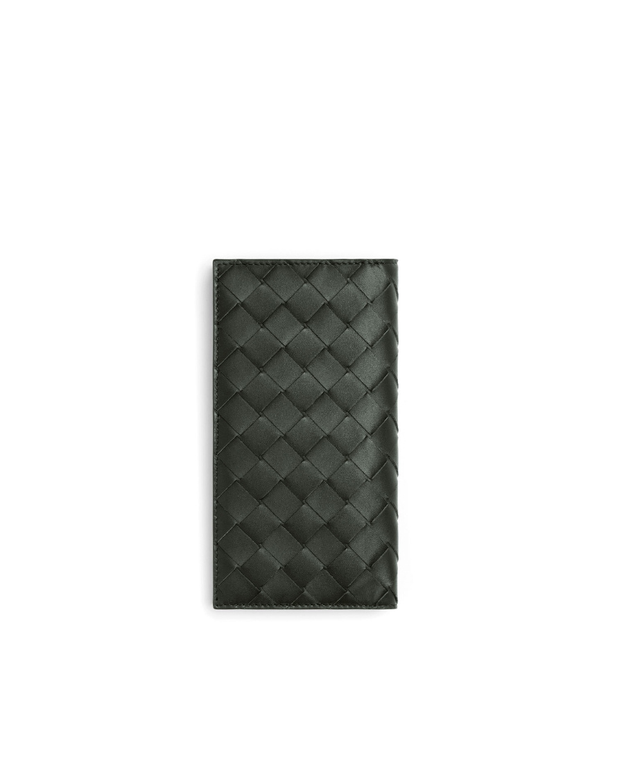 Bottega Veneta Slim Intrecciato Long Wallet