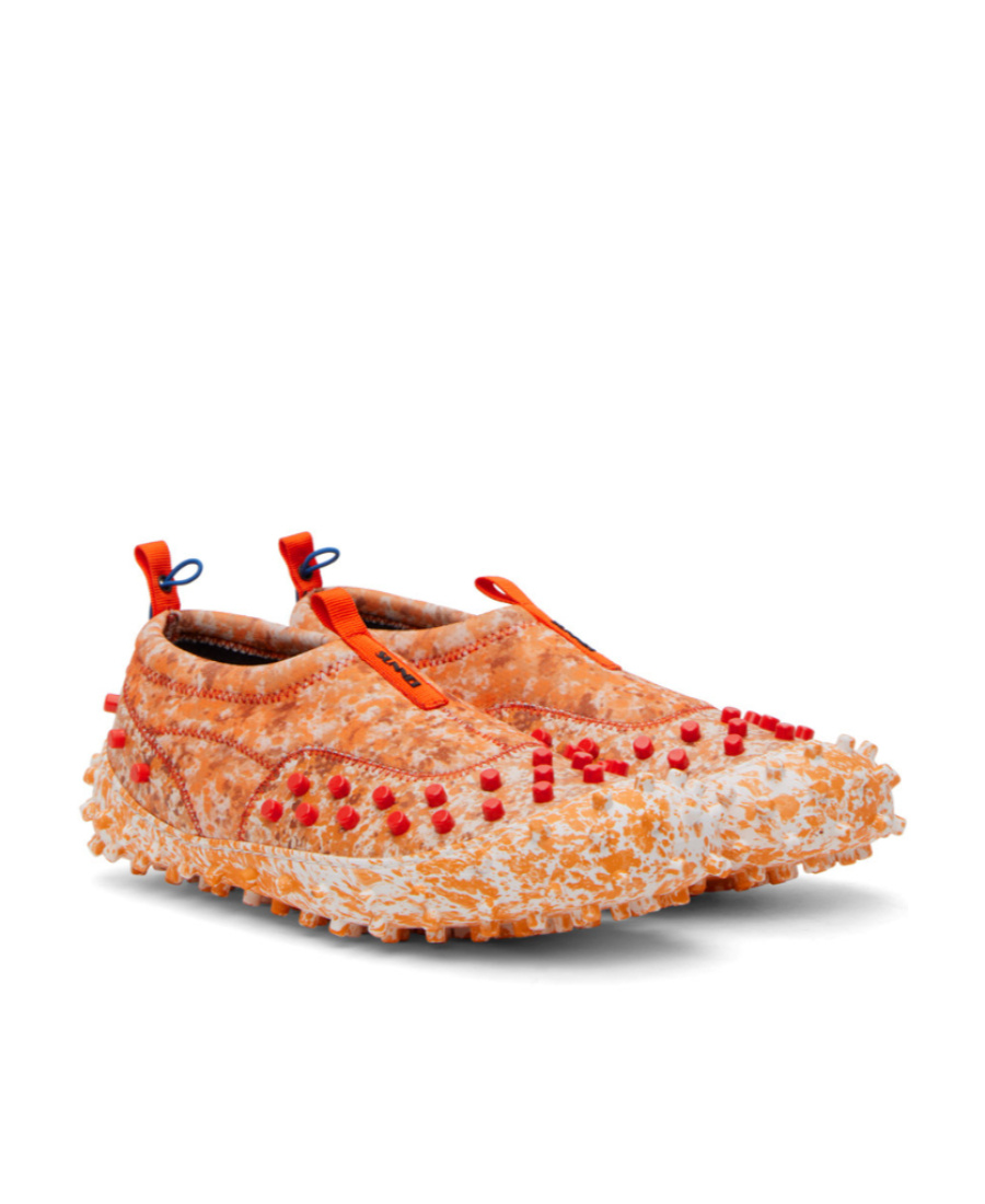 Sunnei Rivet Detail Low-cut Skate Shoes In Nude