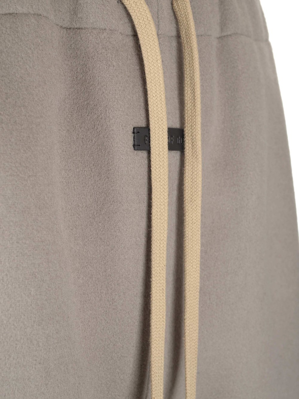 Fear Of God Drawstring Cashmere Track Pants In Gray