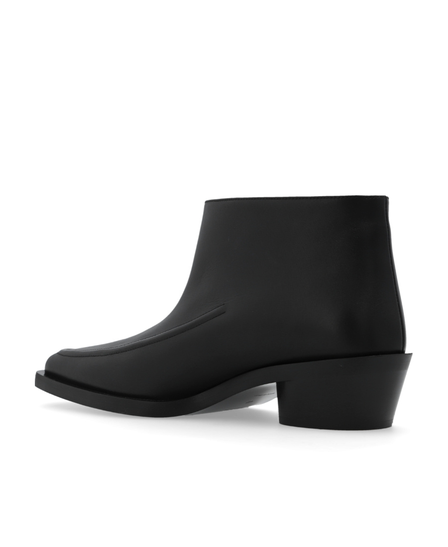 PROENZA SCHOULER BRONCO LEATHER ANKLE BOOTS