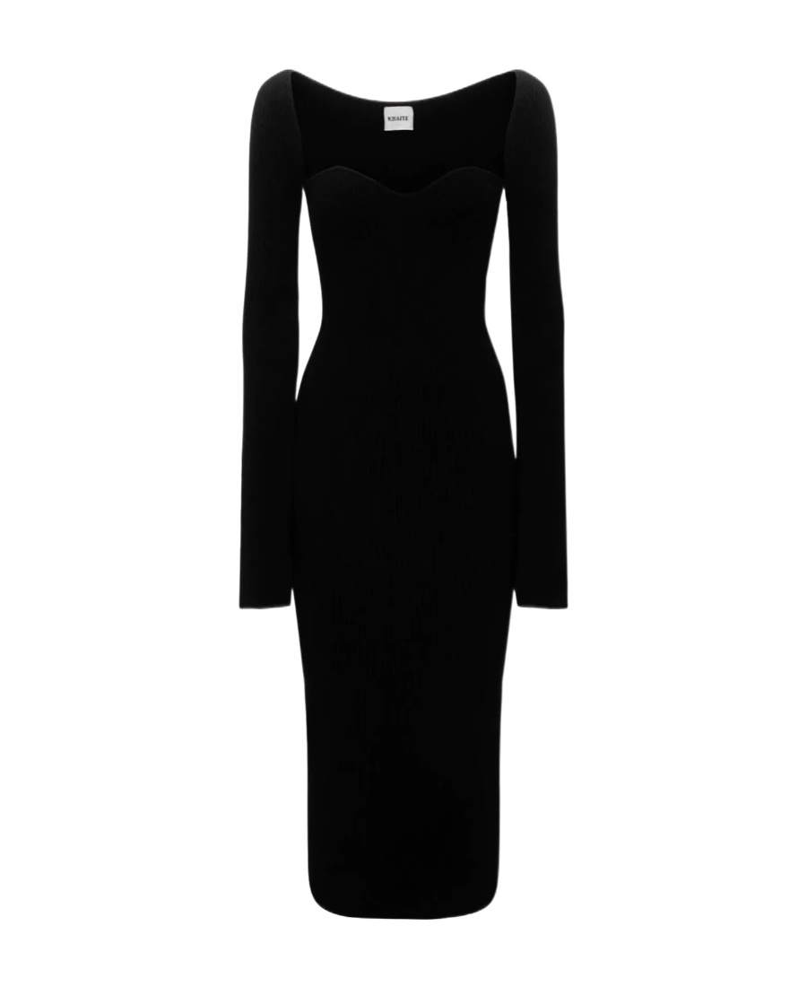 Khaite A Long Dress In A Corset