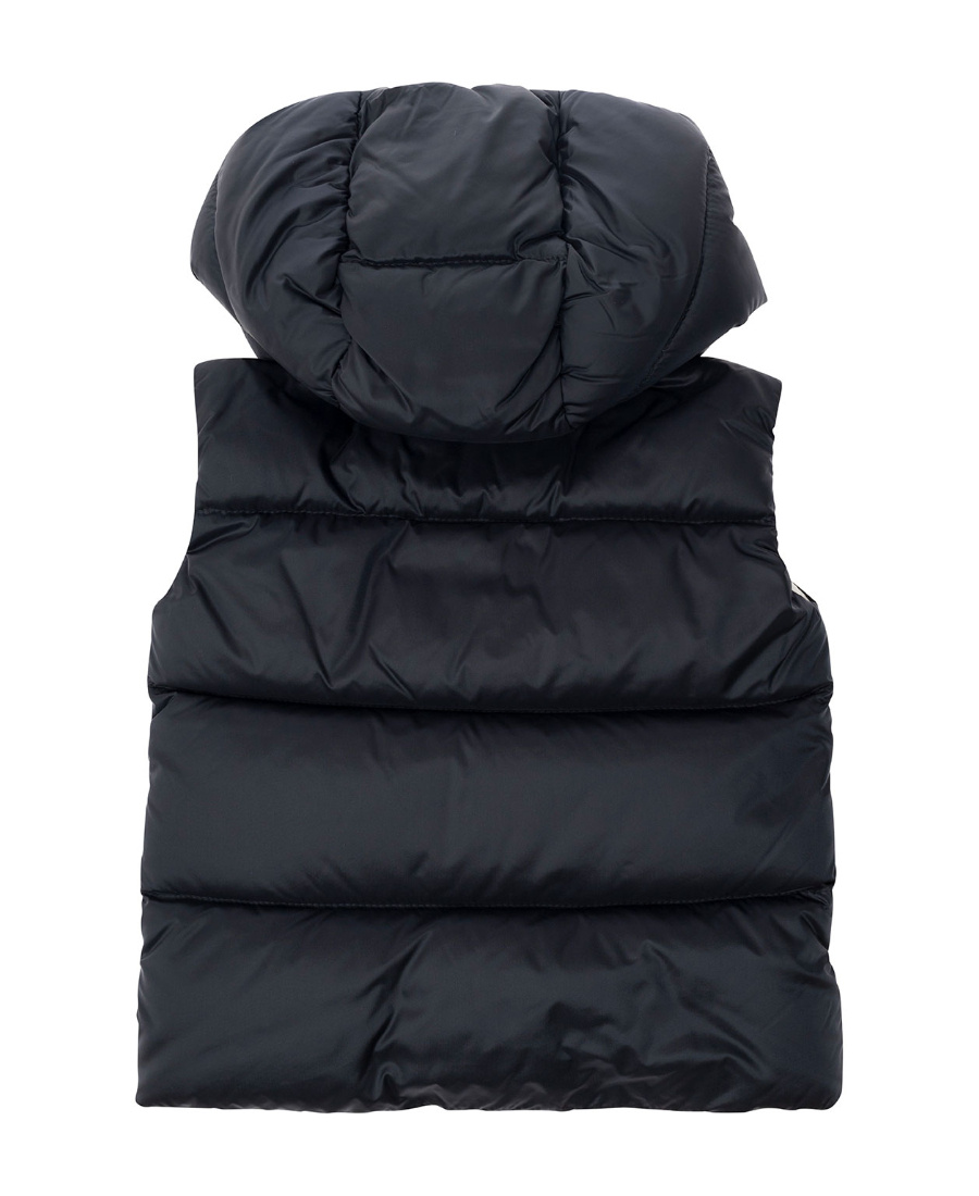 Moncler Sleeveless Down Vest In Blue
