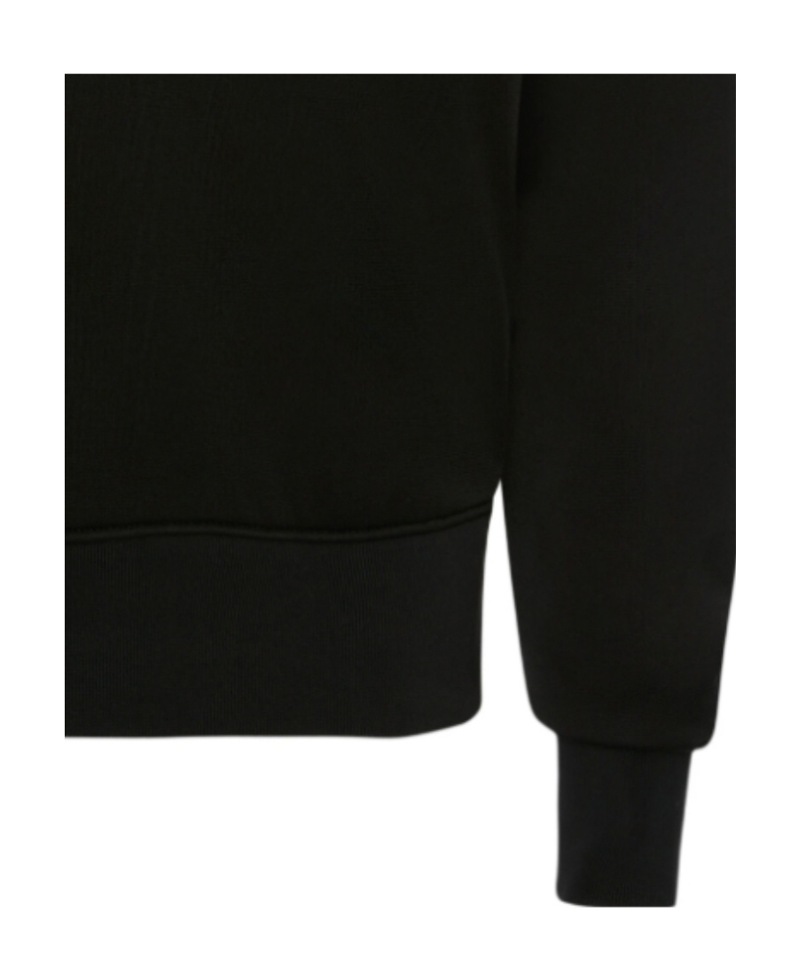 Alexander Mcqueen Graffiti Logo-print Cotton Sweatshirt In Black