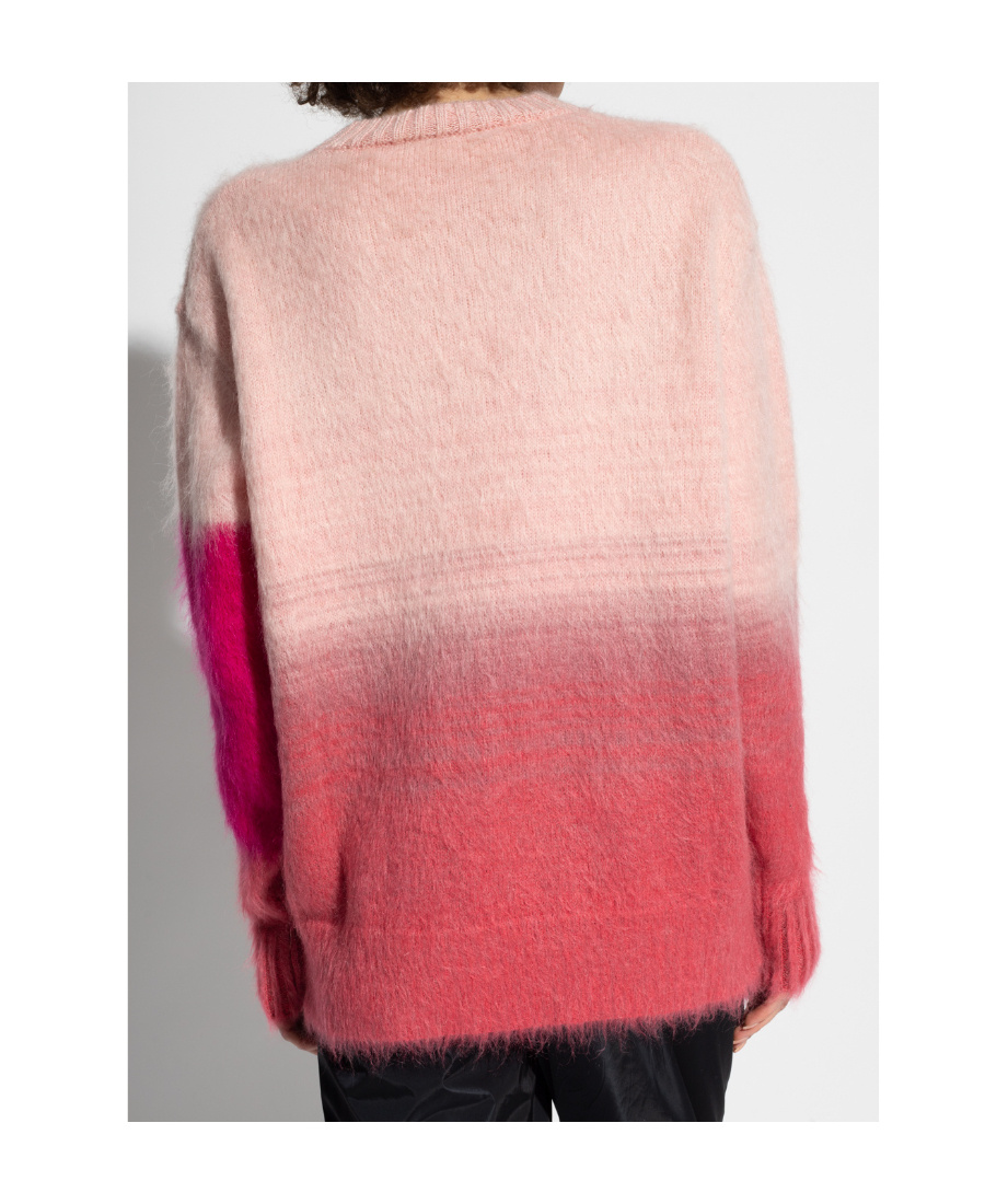 Off-white Pink Gradient Sweater In Pink