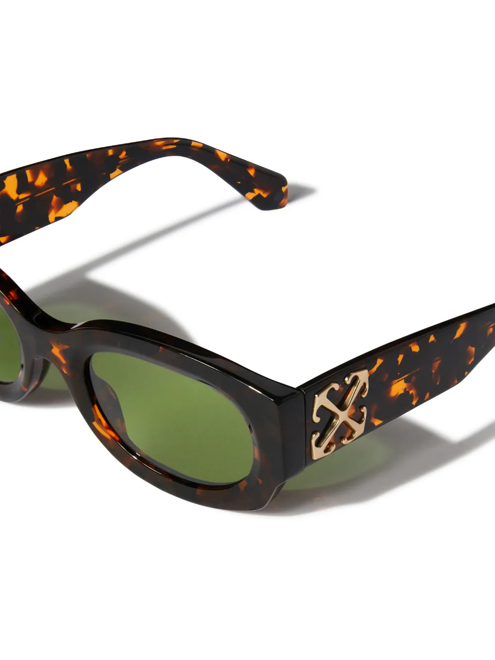 Off-white Oregon Sunglasses In Green