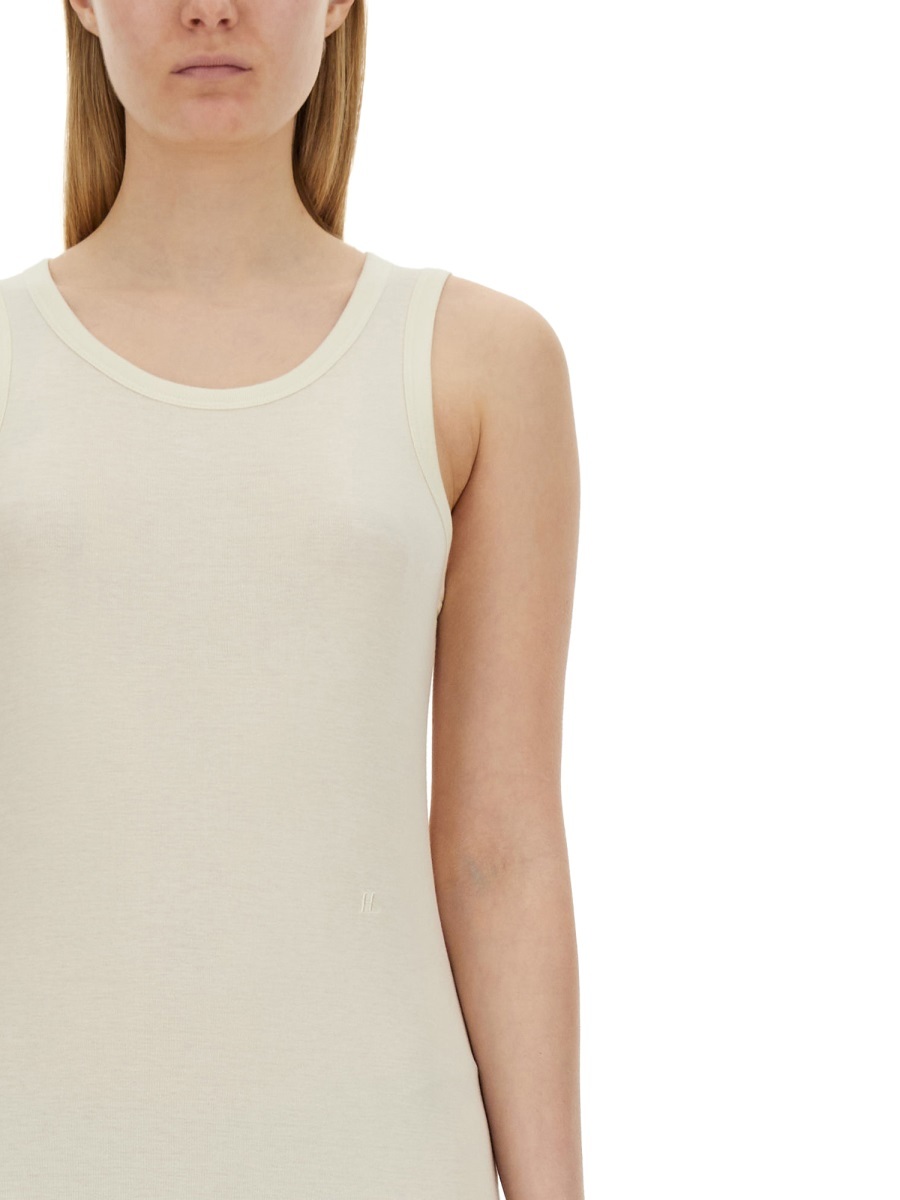 Helmut Lang Mini Dress In White