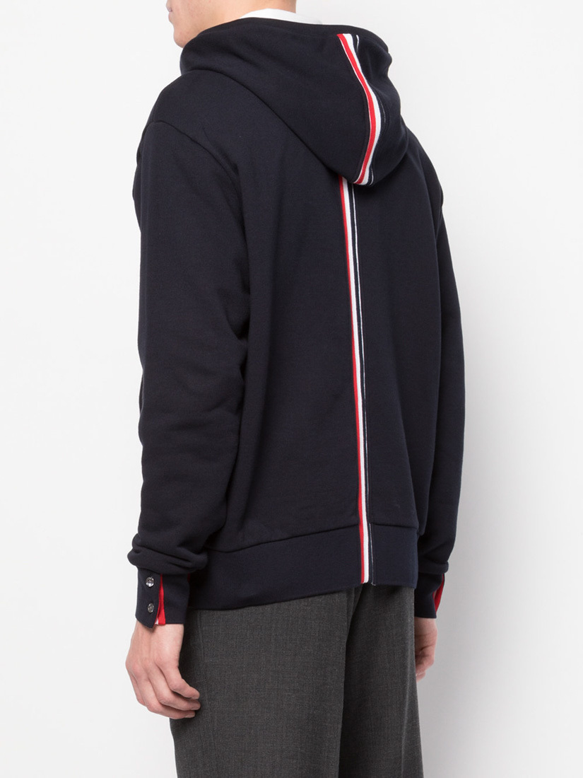 Thom Browne Men's Sweatshirt With Embroidery In Black