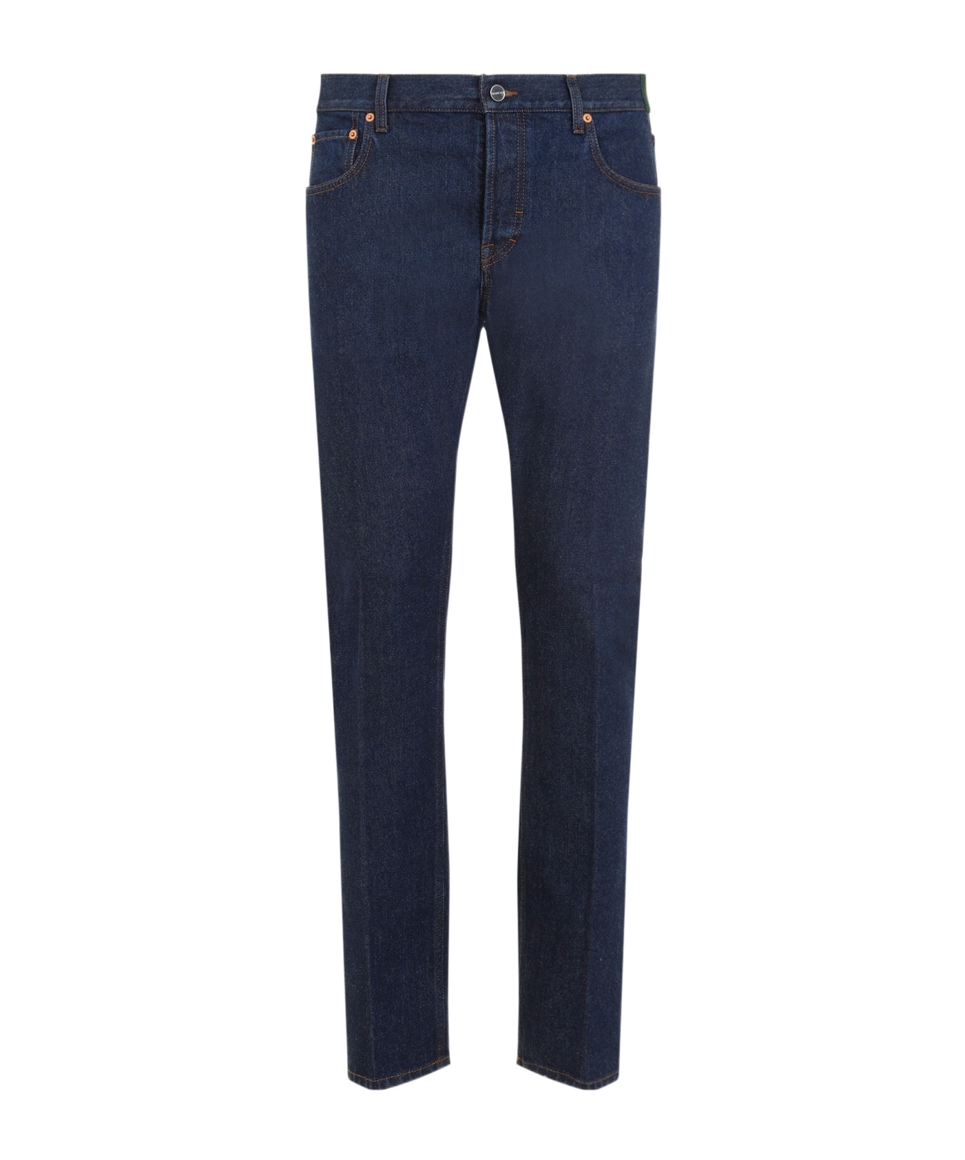 Gucci Jeans With Web Detailing In Black