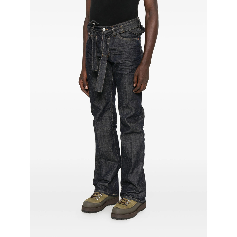Dsquared2 Belt Loop Jeans In Black