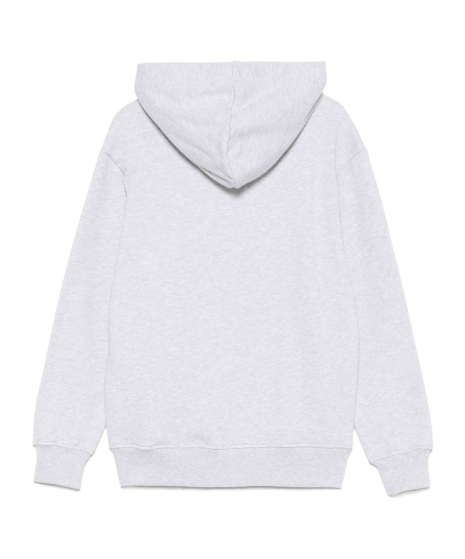 Msgm Hooded Sweater In White