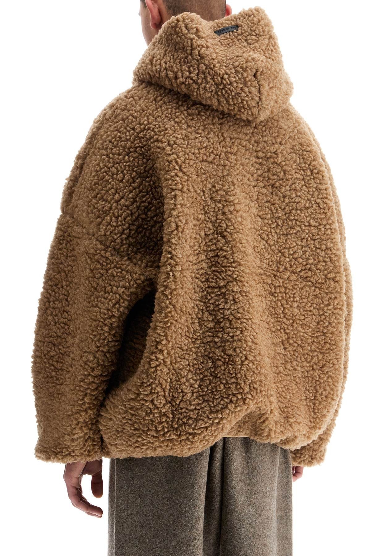 Fear Of God Polar Fleece Sweatshirt In Brown