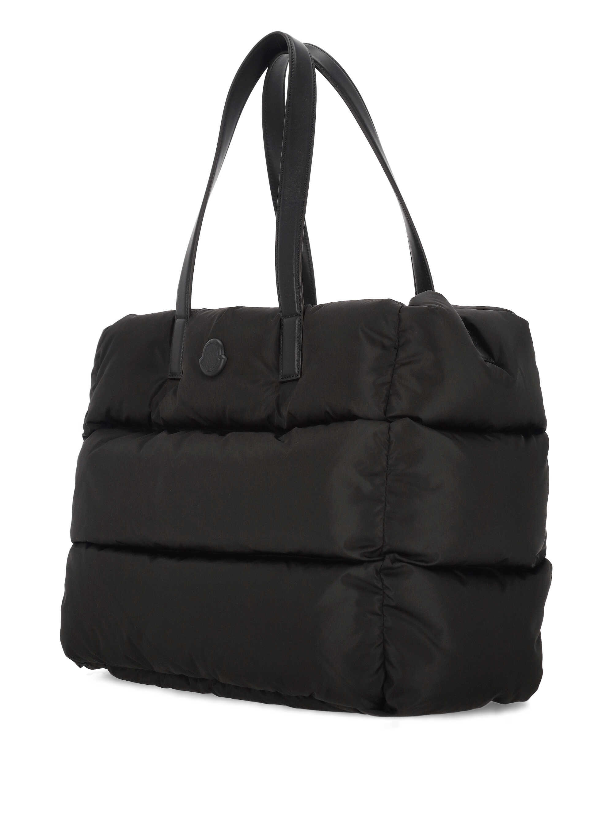 Moncler Caradoc Water-repellent Tote Bag In Black