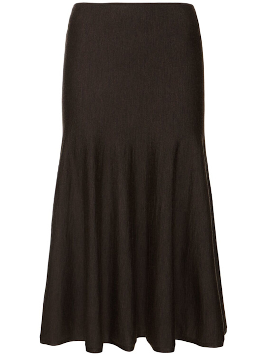 Khaite Elastic Waist Skirt