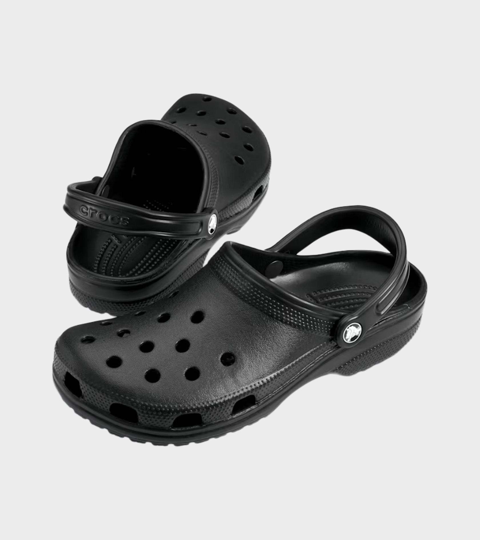 Crocs Round-toe  In Black