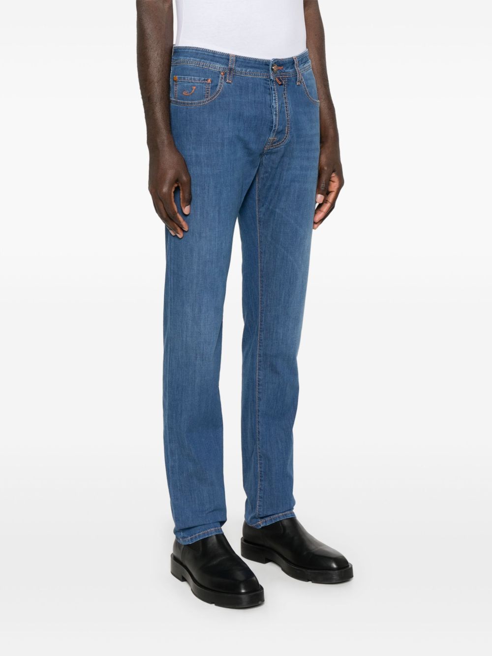 Jacob Cohen Belt Loop Denim Trousers