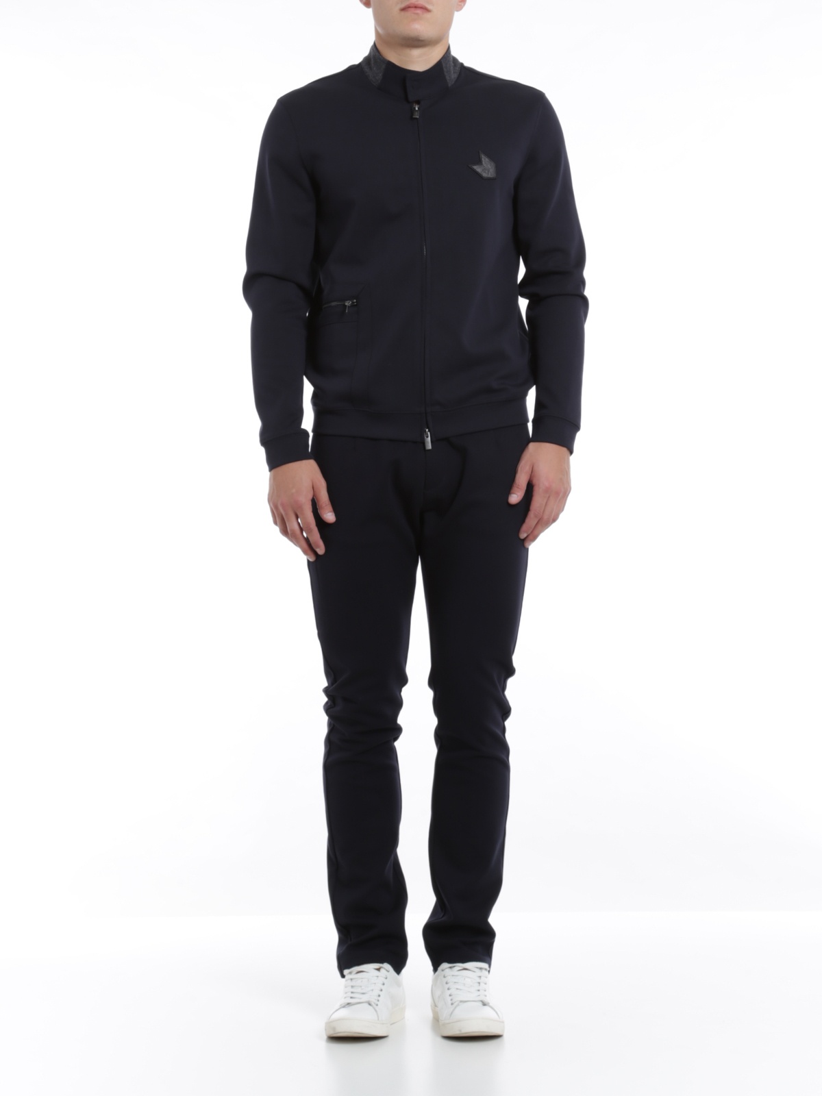 ARMANI COLLEZIONI TAPERED CASUAL PANTS