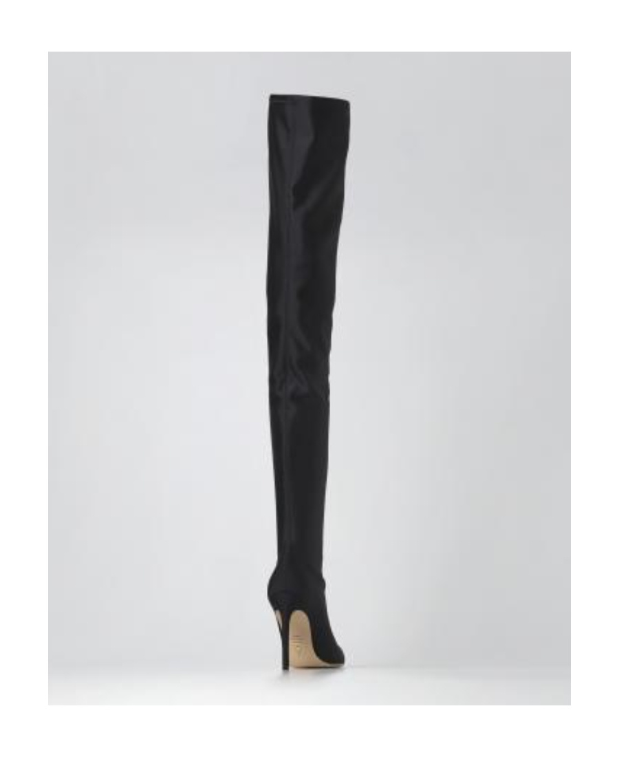 Stuart Weitzman Logo Boots In Black