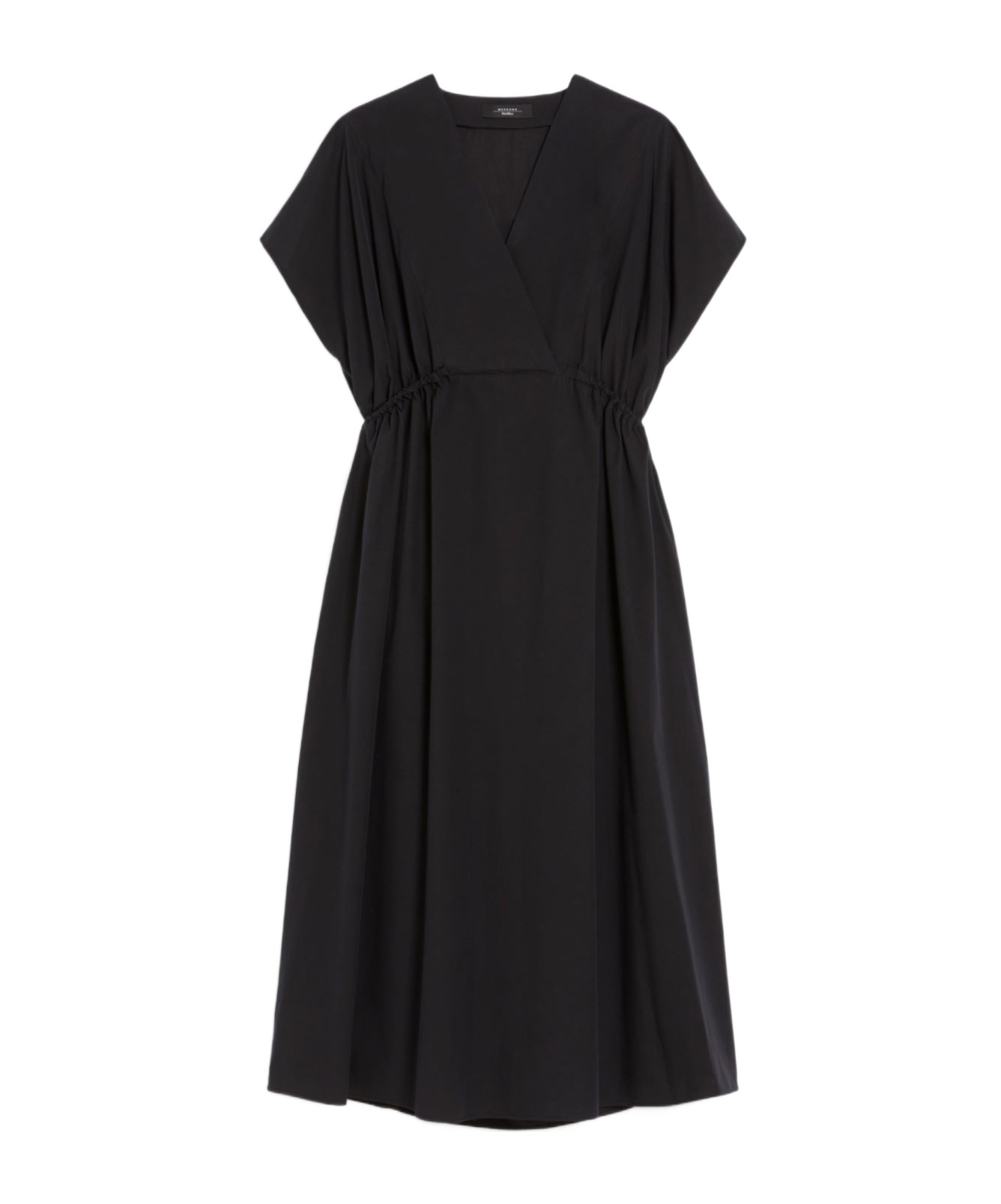 Weekend Max Mara Blasone Poplin Short Sleeve Midi Dress