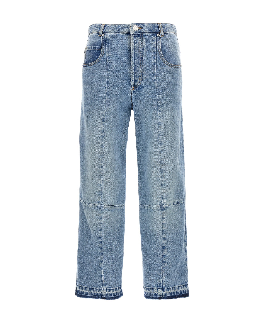 Isabel Marant Blue Norela Jeans In Blue