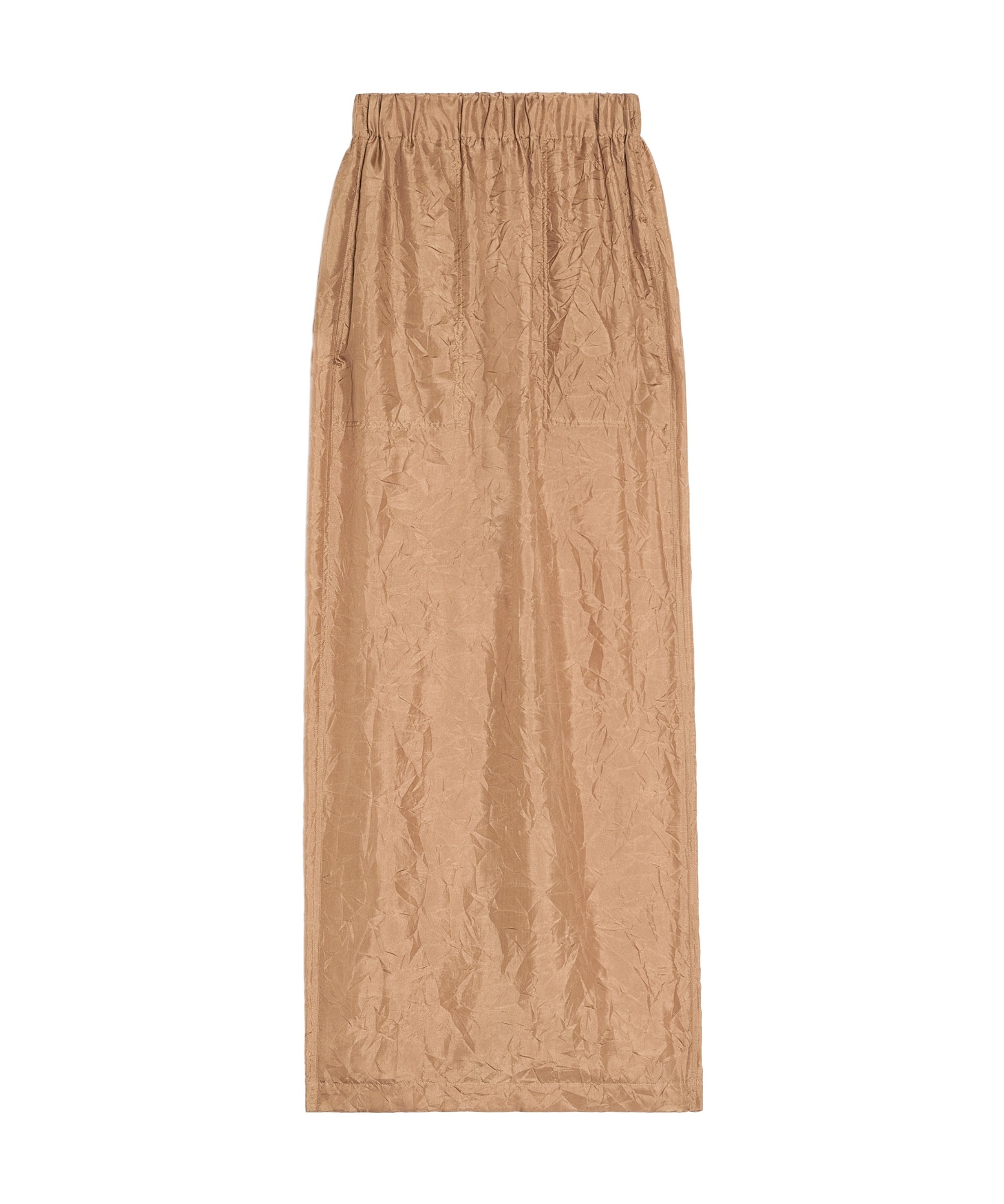 MAX MARA LONG SKIRT IN PURE SILK
