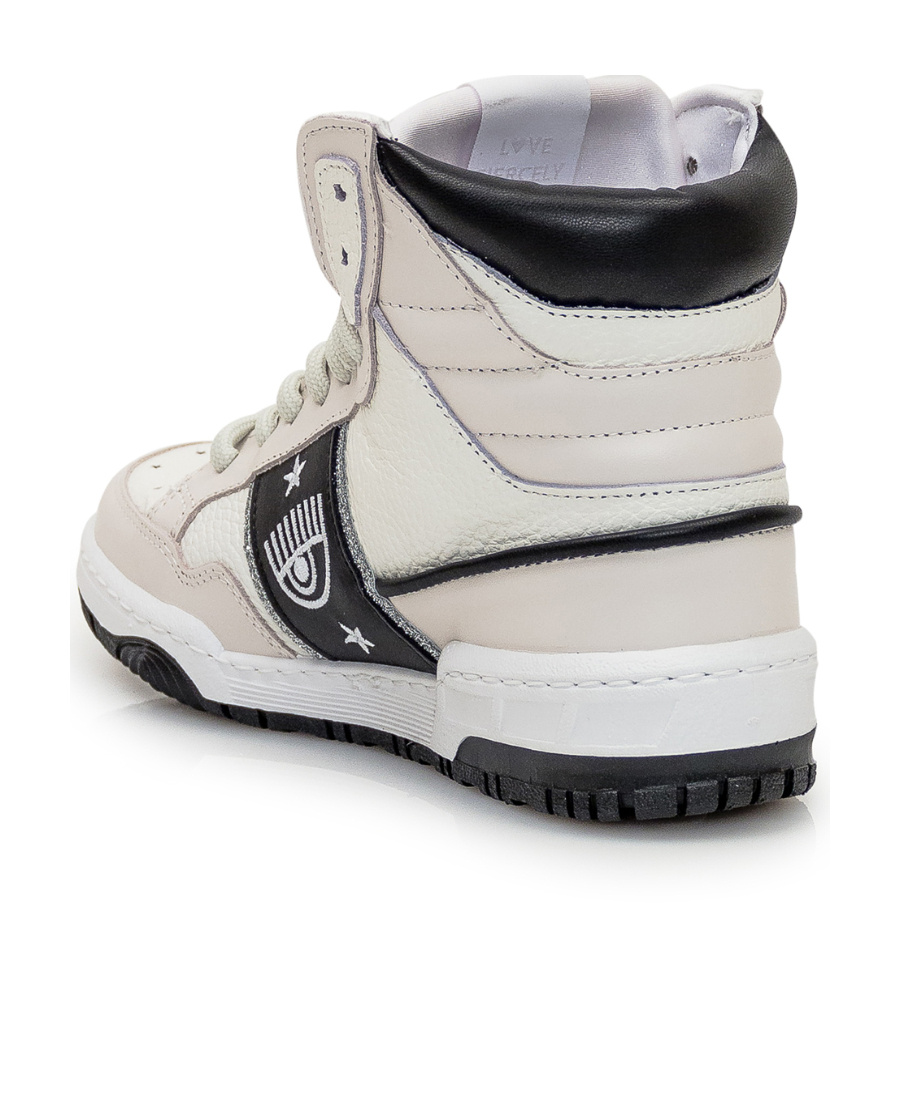 CHIARA FERRAGNI CHIARA FERRAGNI HIGH-TOP LACE-UP SNEAKERS 