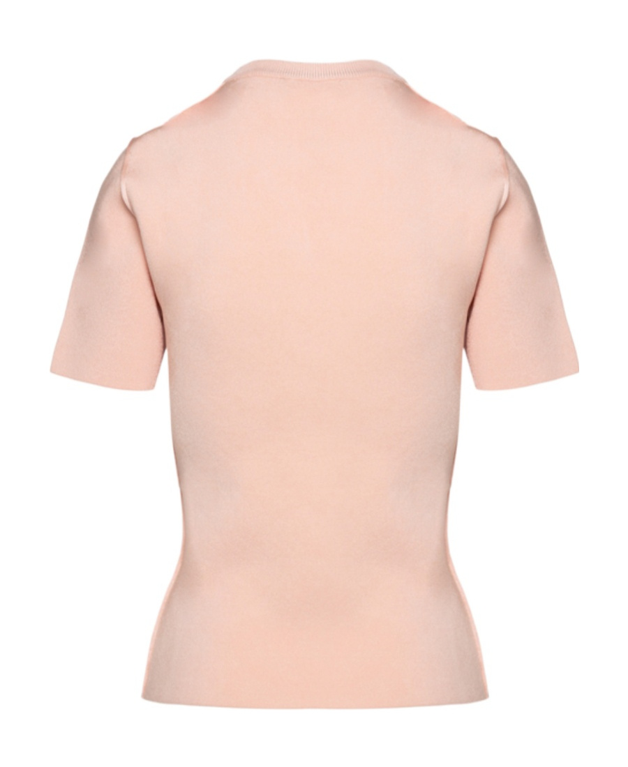 Fendi Round-neck T-shirt In Pink