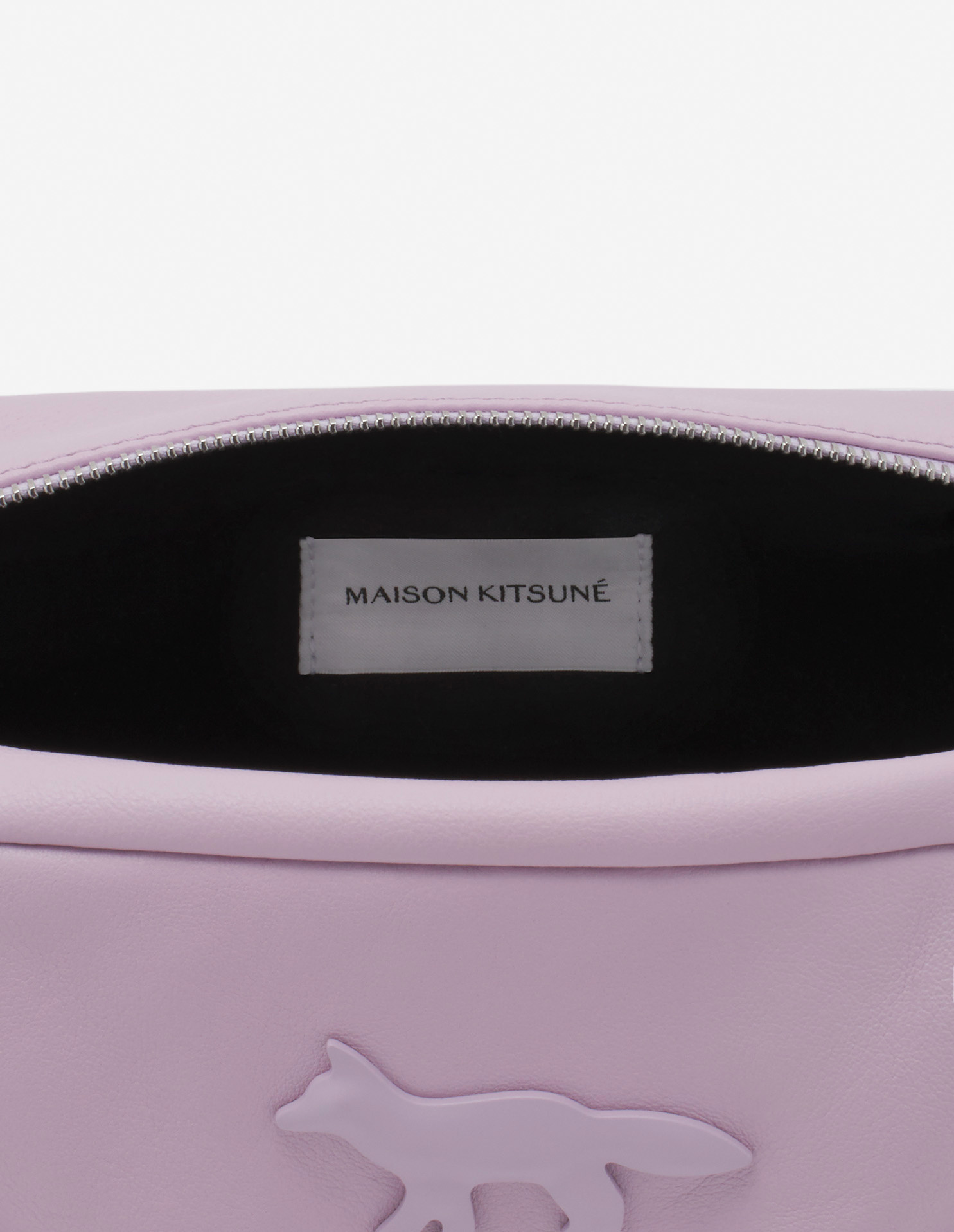 MAISON KITSUNÉ MAISON KITSUNE FOX PATCH SHOULDER BAG