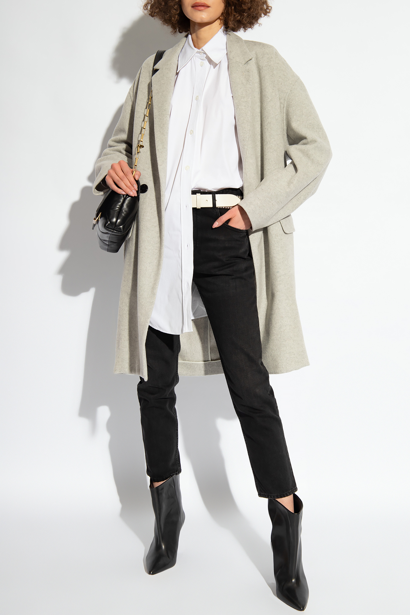 Isabel Marant Cylvany Buttoned Shirt In White