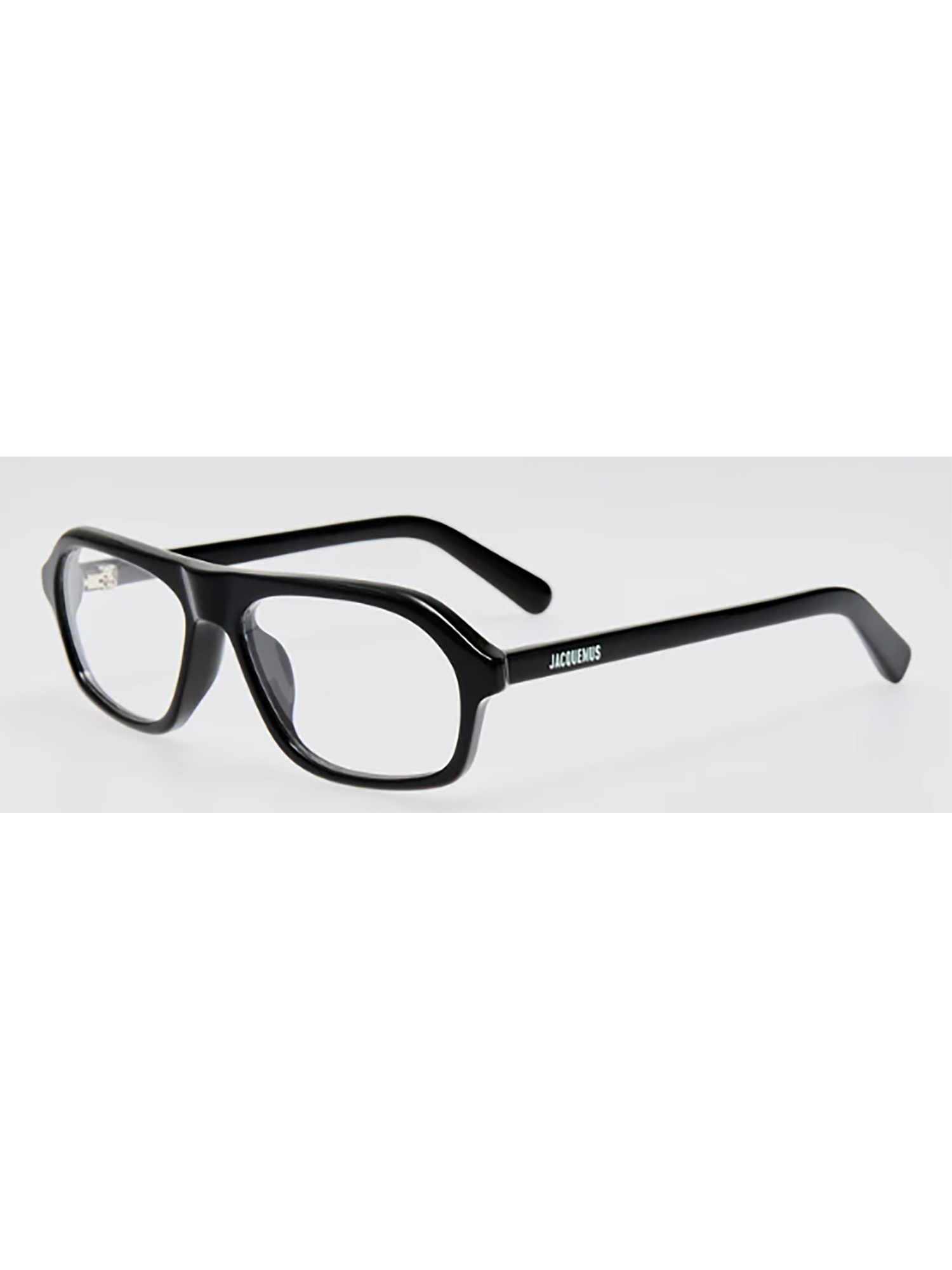 Jacquemus Full-frame Plain Mirror In Black