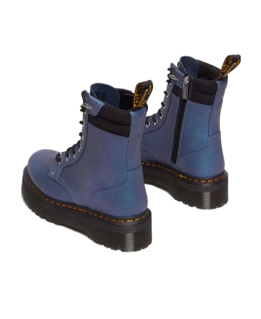 Dr. Martens Jadon Ii Lace Up Boots In Blue