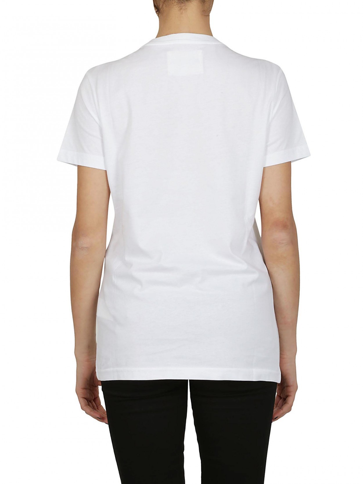 Iceberg Logo Printed Short Sleeved T-shirt In White
