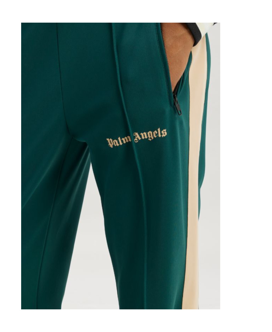 PALM ANGELS ULTRALIGHT FLARE TRACK PANTS 