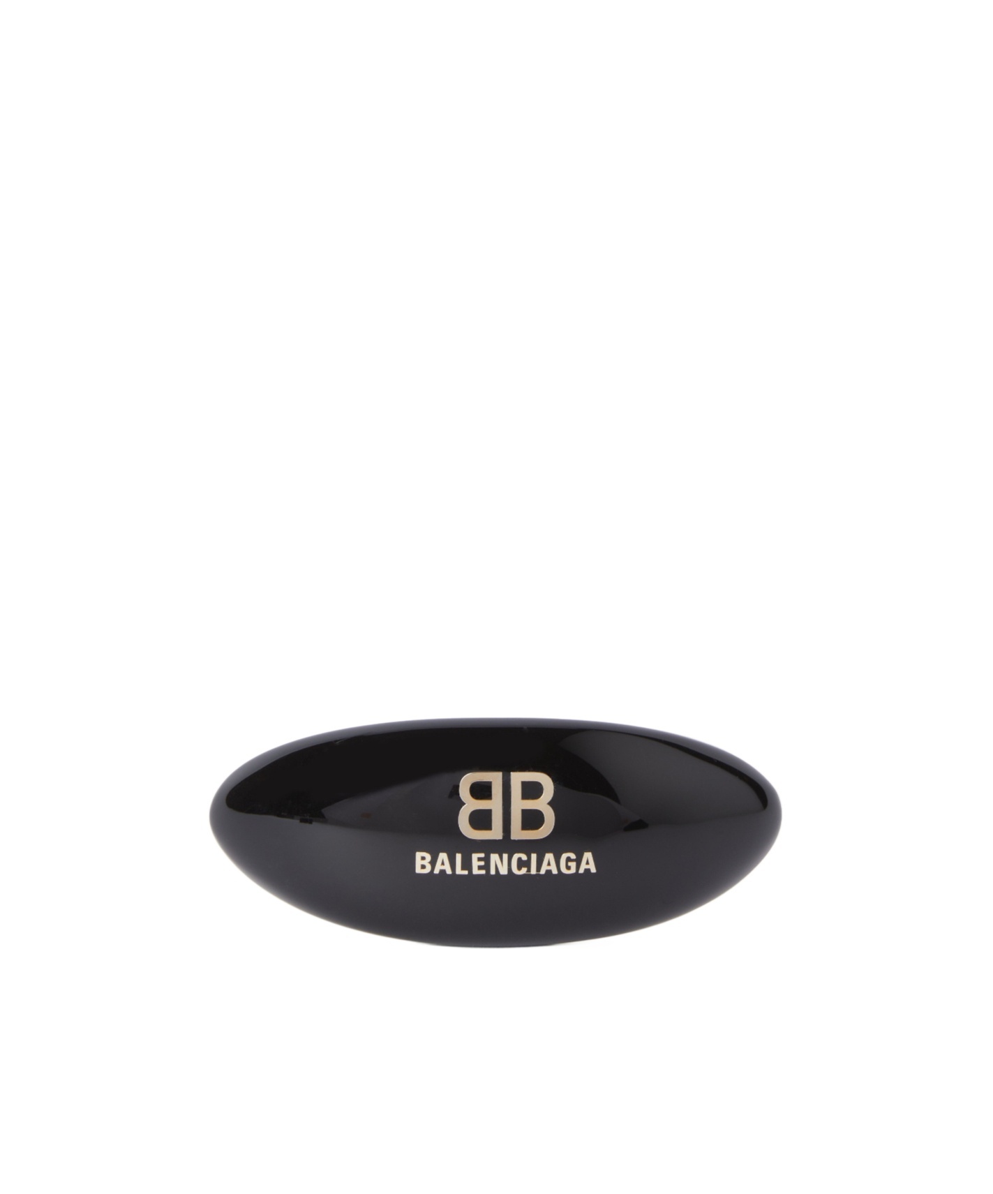 BALENCIAGA BALENCIAGA LOGO DETAILED HAIR CLIP