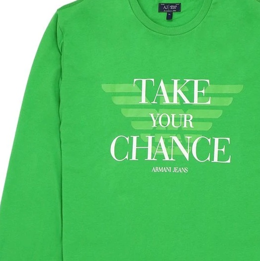 ARMANI JEANS T-SHIRT WITH ROUND NECK AND LONG SLEEVES