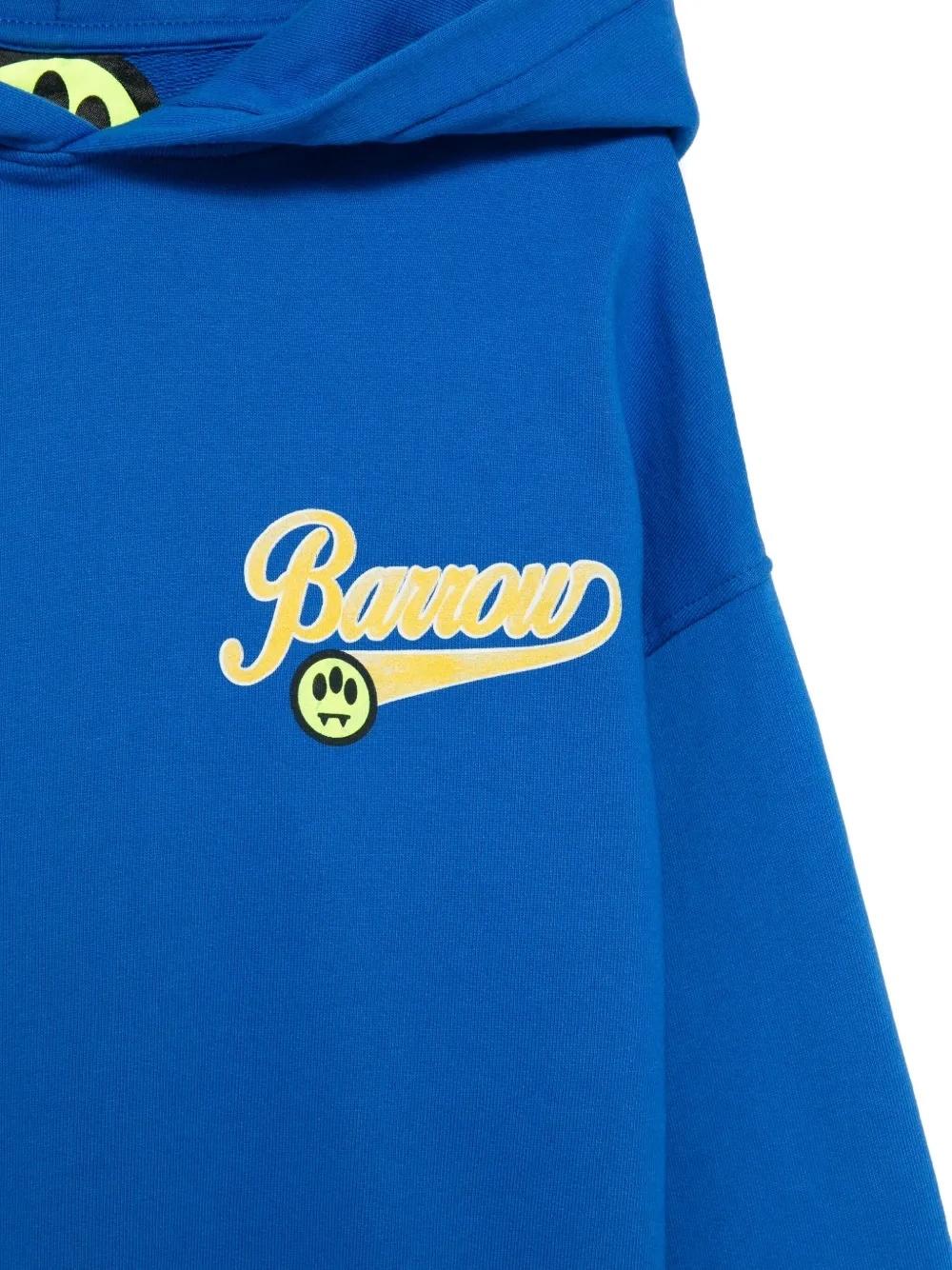 Barrow Logo-print Hoodie In Blue