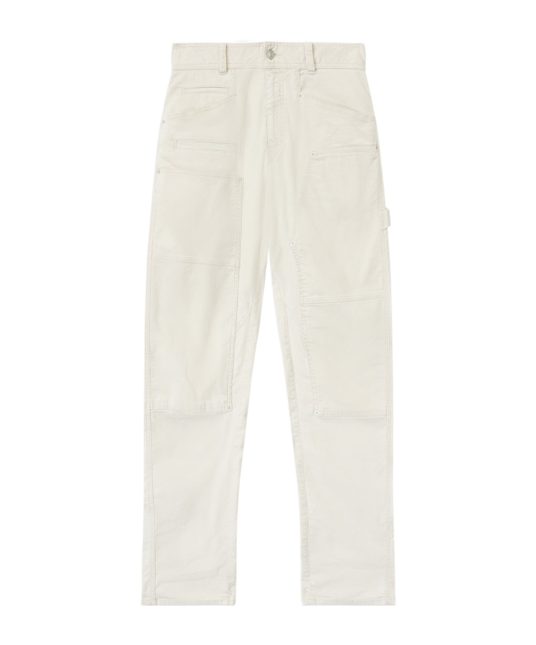 Isabel Marant Étoile Lois Low-rise Casual Pants In White