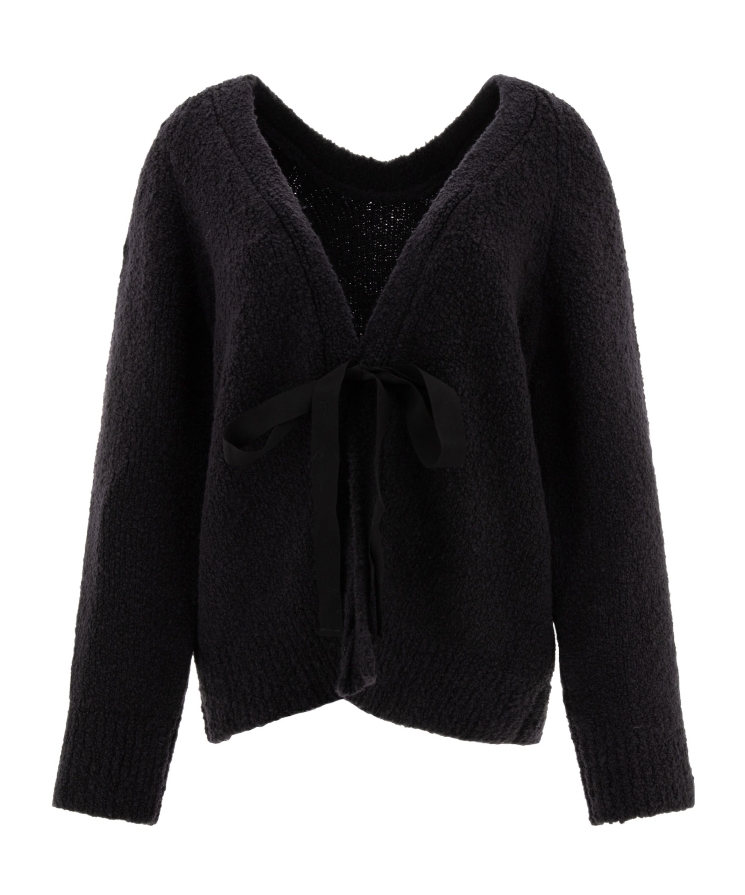 Cecilie Bahnsen Long-sleeved Sweater In Black