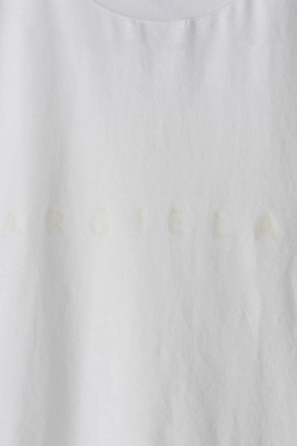 Mm6 Maison Margiela Short-sleeve Cotton T-shirt In White