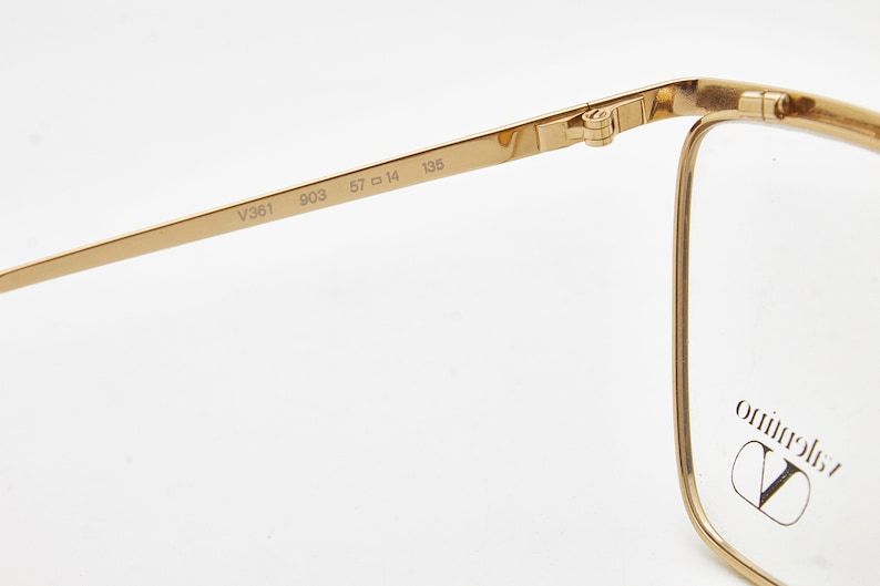 Valentino Full Frame Plain Mirror In Gold