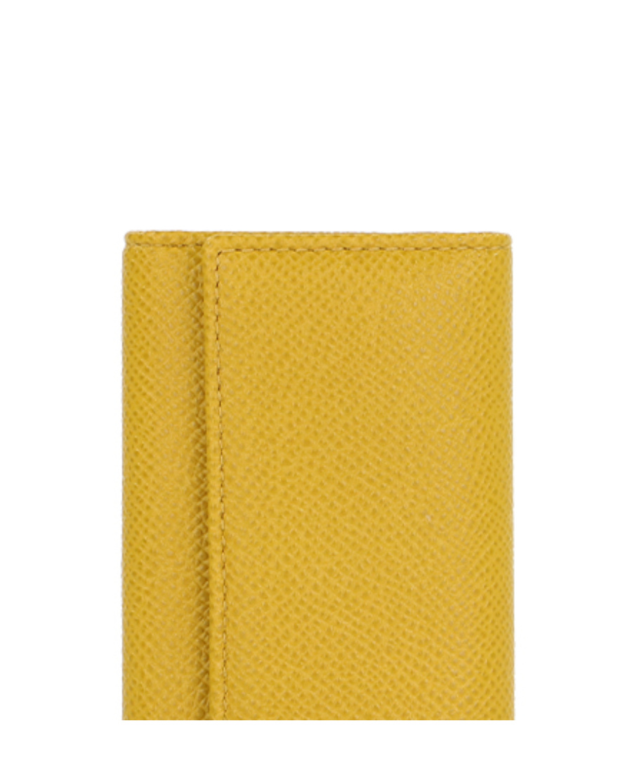 Dolce & Gabbana Logo Details Key Bag In Yellow