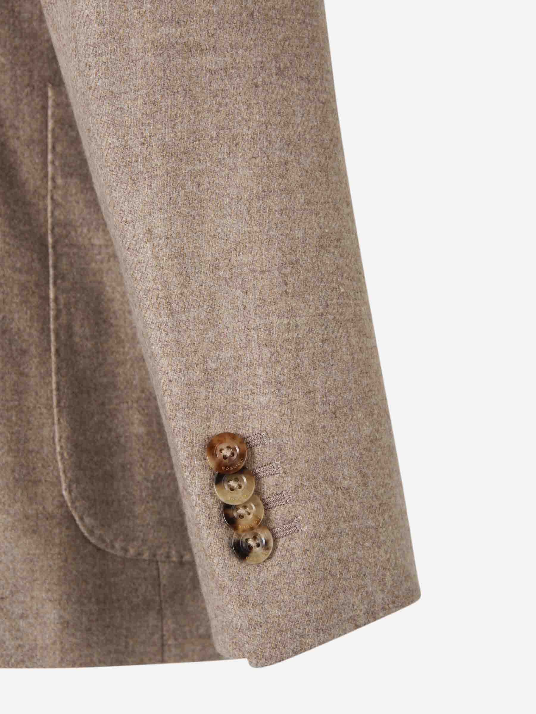 Boglioli Long-sleeved Suit Long-sleeved In Neutral